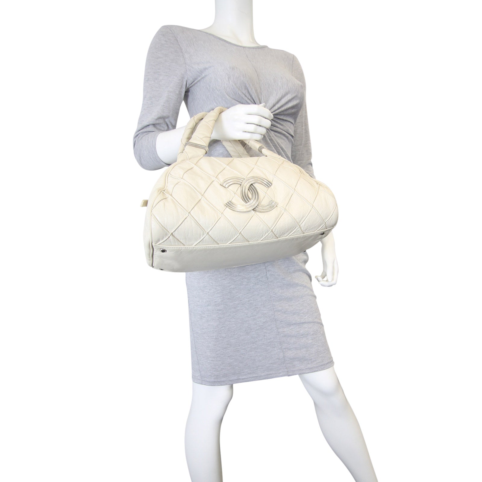 Chanel CC Bowler Bag Medium Mannequin