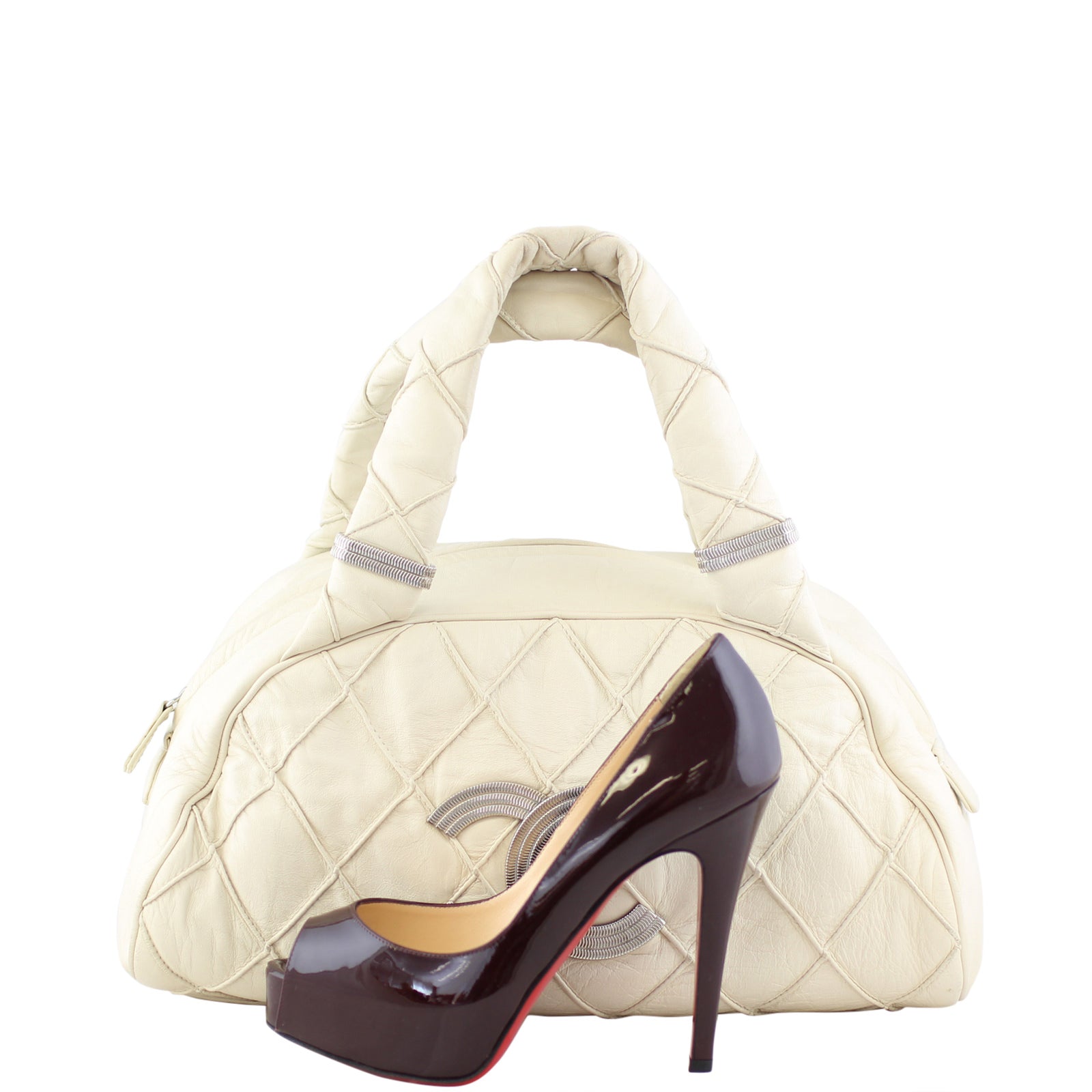 Chanel CC Bowler Bag Medium Scale