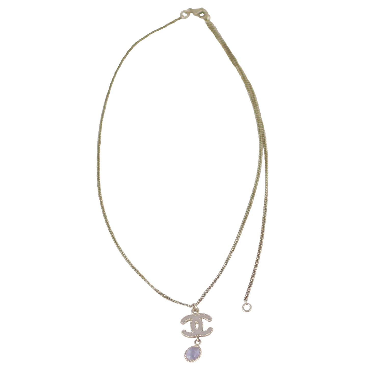 Chanel CC Chain Necklace Full