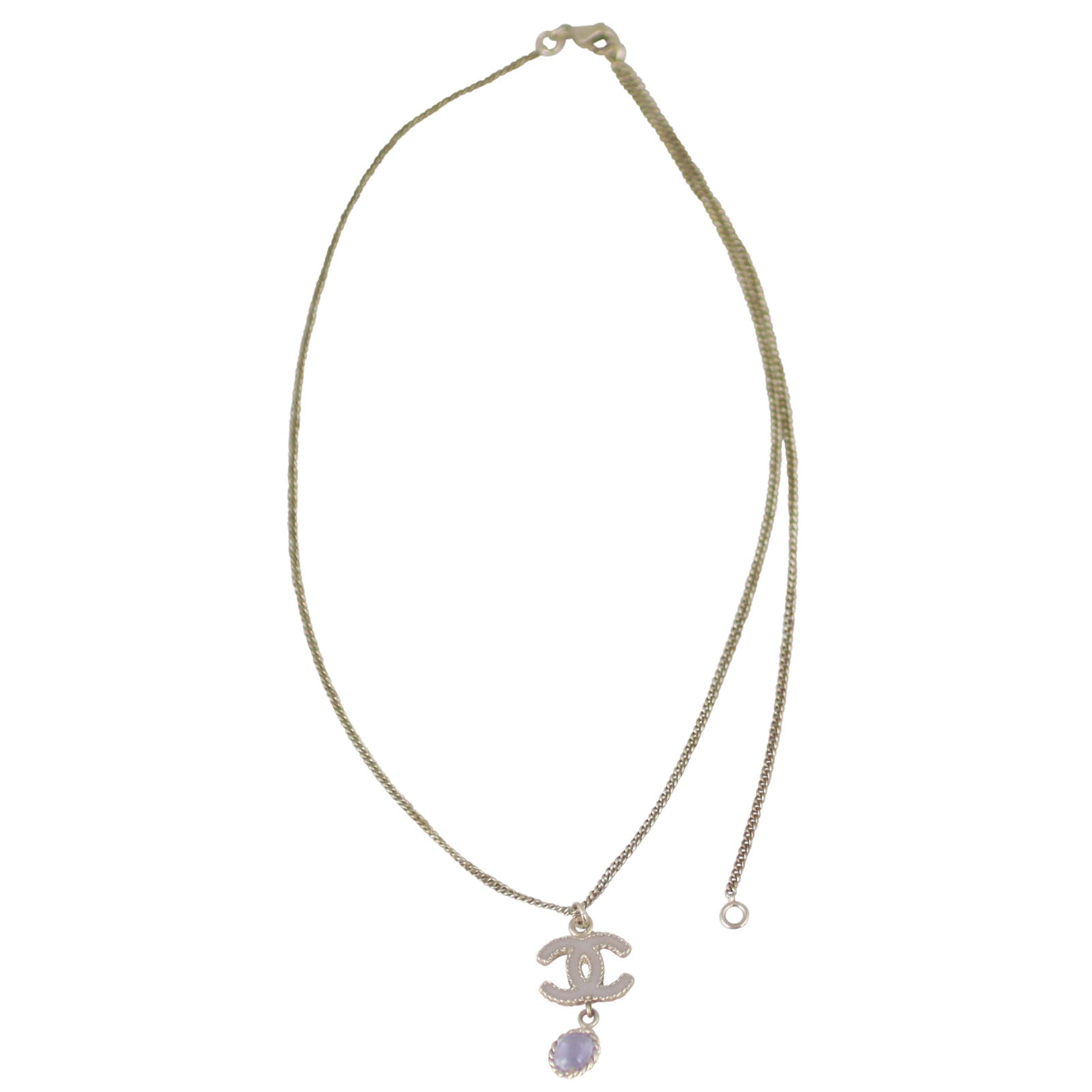 Chanel CC Chain Necklace Full