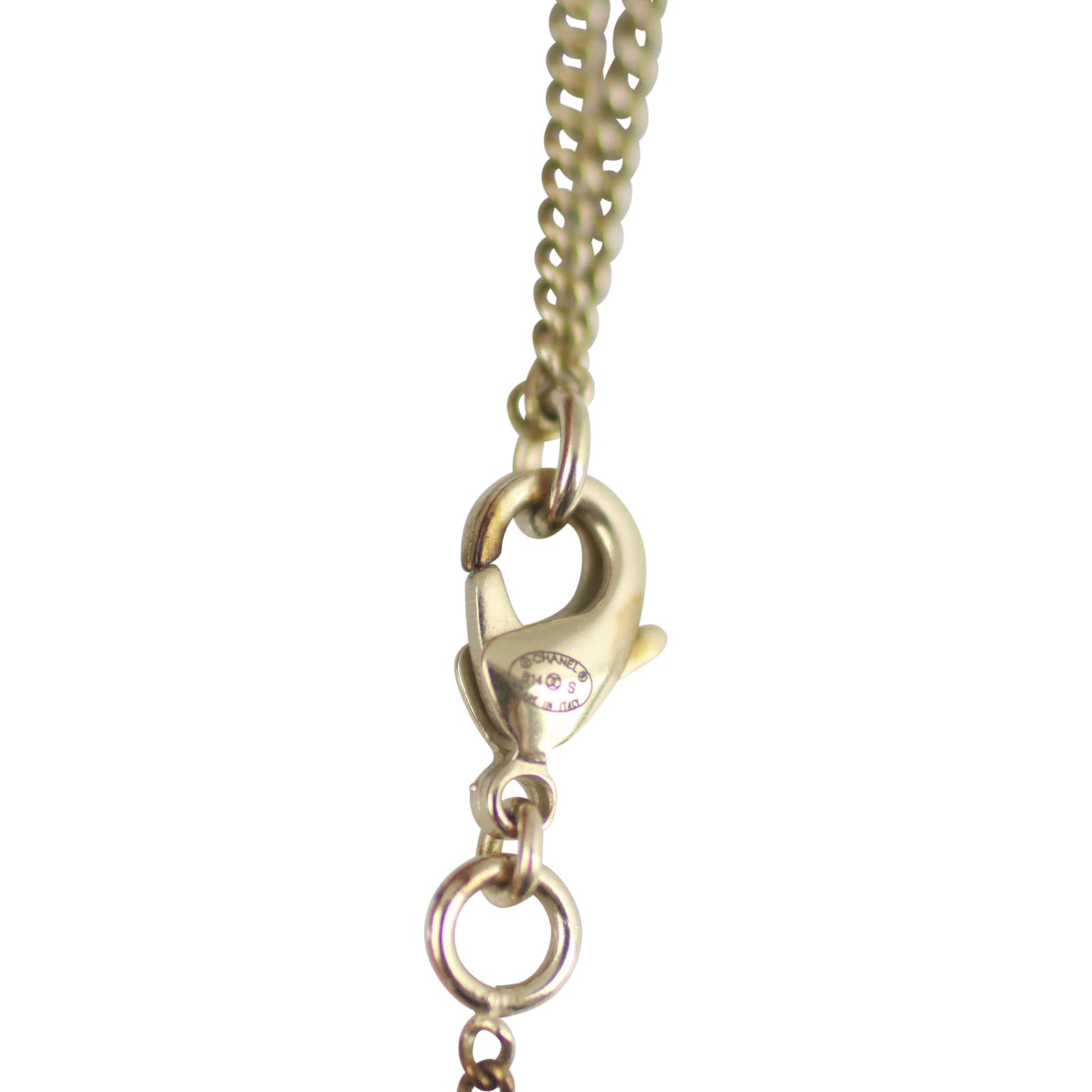 Chanel CC Chain Necklace Stamp