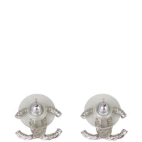 Chanel CC Chain Stud Earrings Back