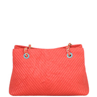 Chanel CC Chevron Surpique Tote Back