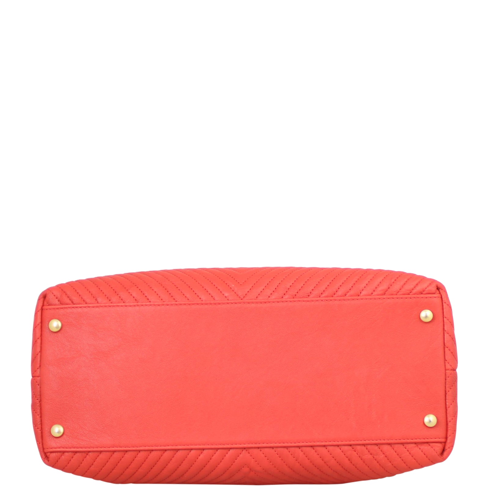 Chanel CC Chevron Surpique Tote Base