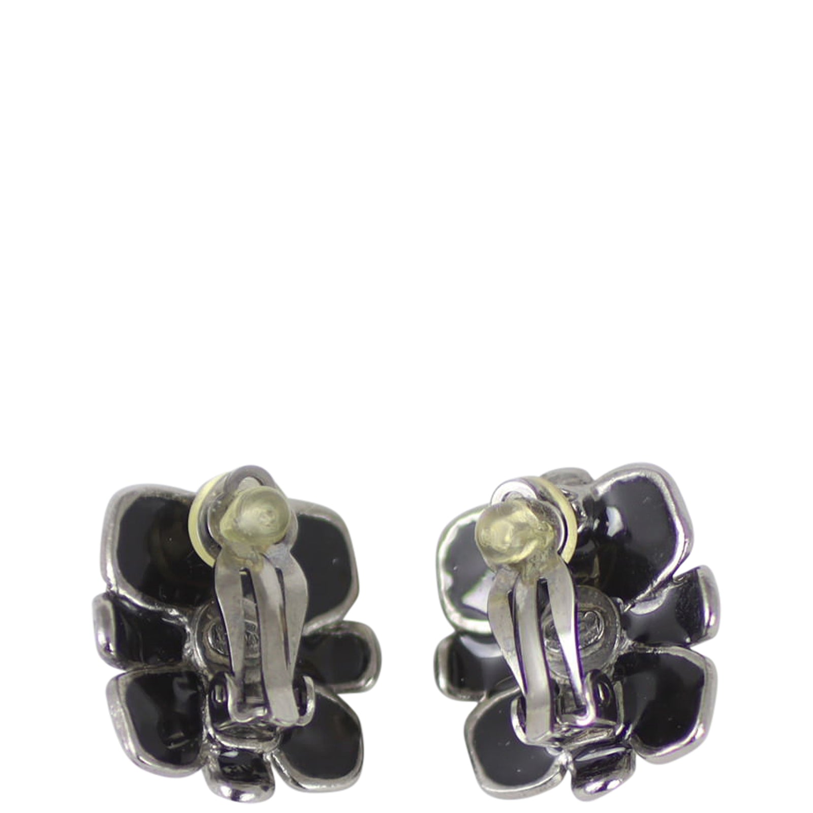 Chanel CC Clip-on Earrings Back