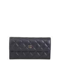 Chanel CC Continental Wallet Front
