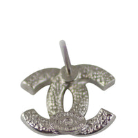 Chanel CC Crystal Stud Earrings Stamp