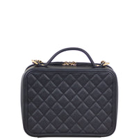 Chanel CC Filigree Vanity Case Large Back