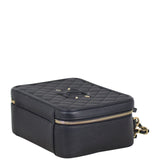 Chanel CC Filigree Vanity Case Large Corner