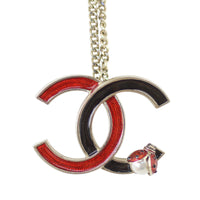 Chanel CC Lady Bird Necklace Close-up