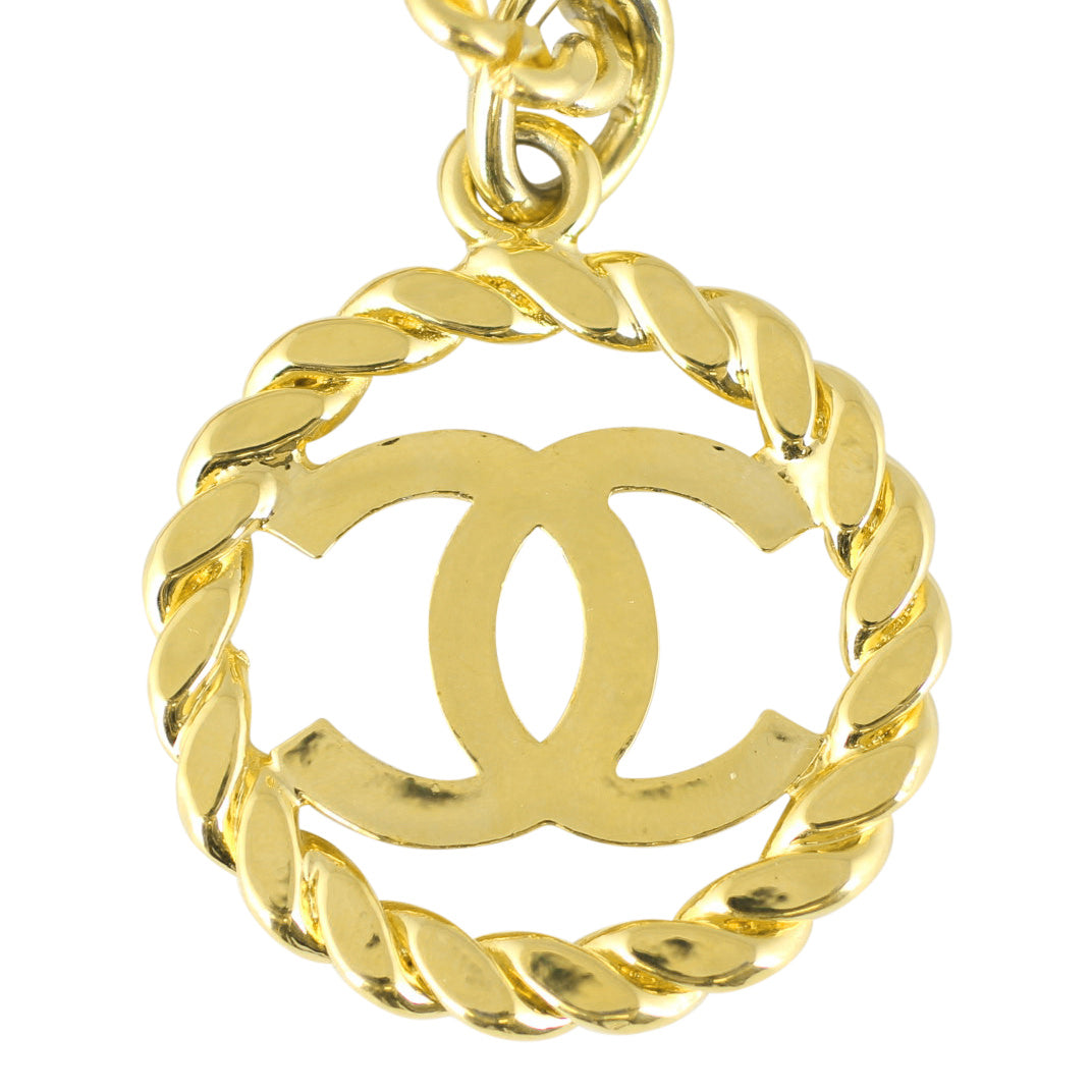 Chanel CC Medallion Chain Belt Pendant