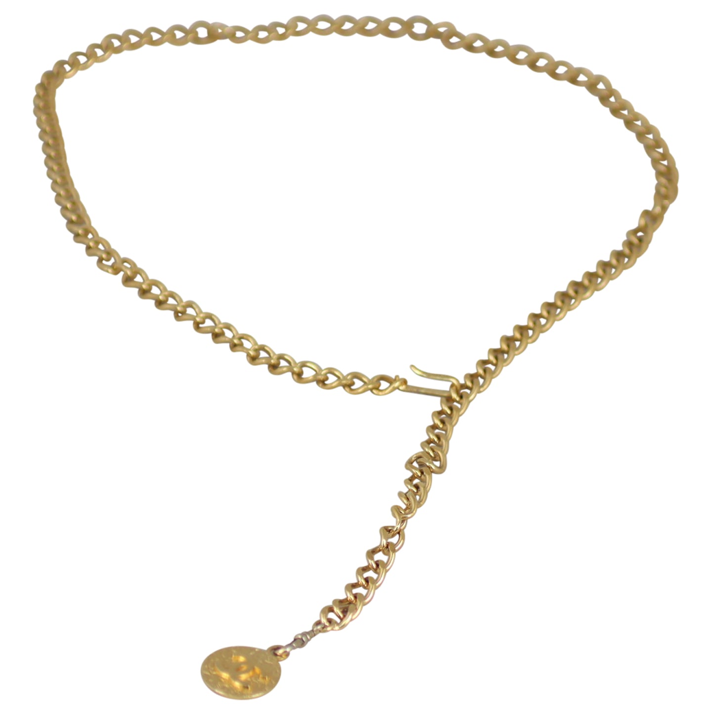 Chanel CC Medallion Chain Belt (no leather) Front