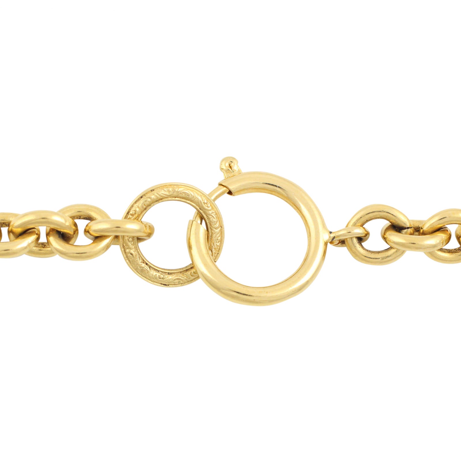  Chanel Vintage CC Medallion Pendant Necklace Lock