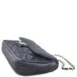 Chanel CC Metallic Quilted Flap Bag Corner