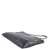 Chanel CC Patent Shoulder Bag Corner