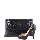 Chanel CC Patent Shoulder Bag Scale