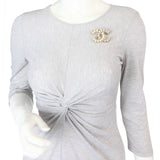 Chanel CC Pearl and Crystal Brooch Mannequin