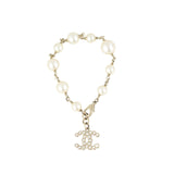 Chanel CC Pearl Bracelet Full