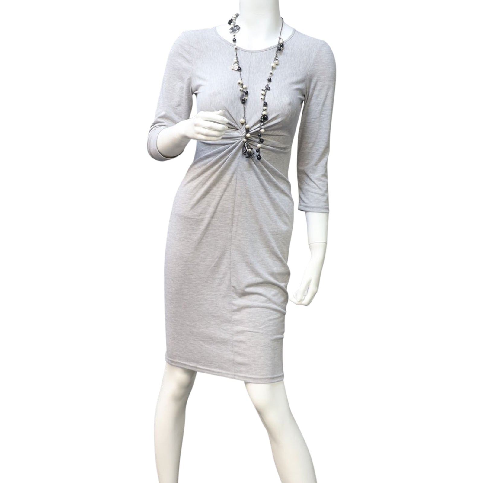 Chanel CC Pearl Long Necklace Mannequin