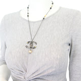 Chanel CC Pendant Bead Necklace Mannequin