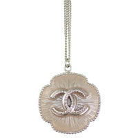 Chanel CC Pendant Necklace Front