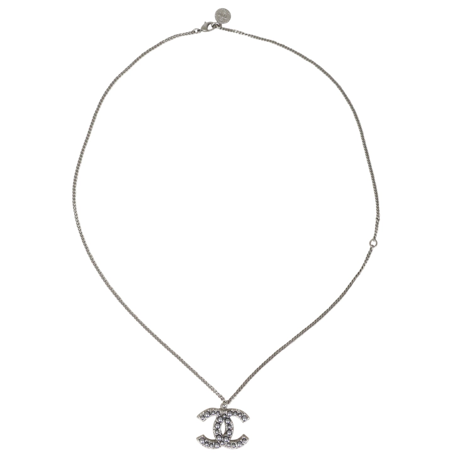 Chanel CC Pendant Necklace Full