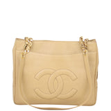 Chanel CC Shopping Tote Front