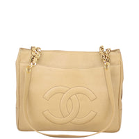 Chanel CC Shopping Tote Front