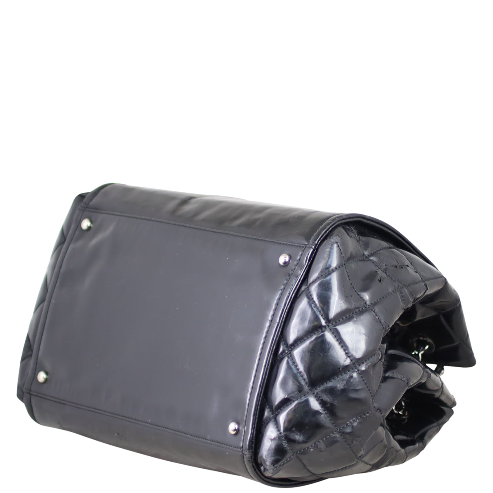 Chanel CC Lipstick Ligne Accordion Tote Corner