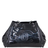 Chanel CC Lipstick Ligne Accordion Tote Front