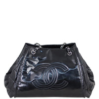 Chanel CC Lipstick Ligne Accordion Tote Front