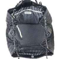 Chanel CC Lipstick Ligne Accordion Tote Whole interior