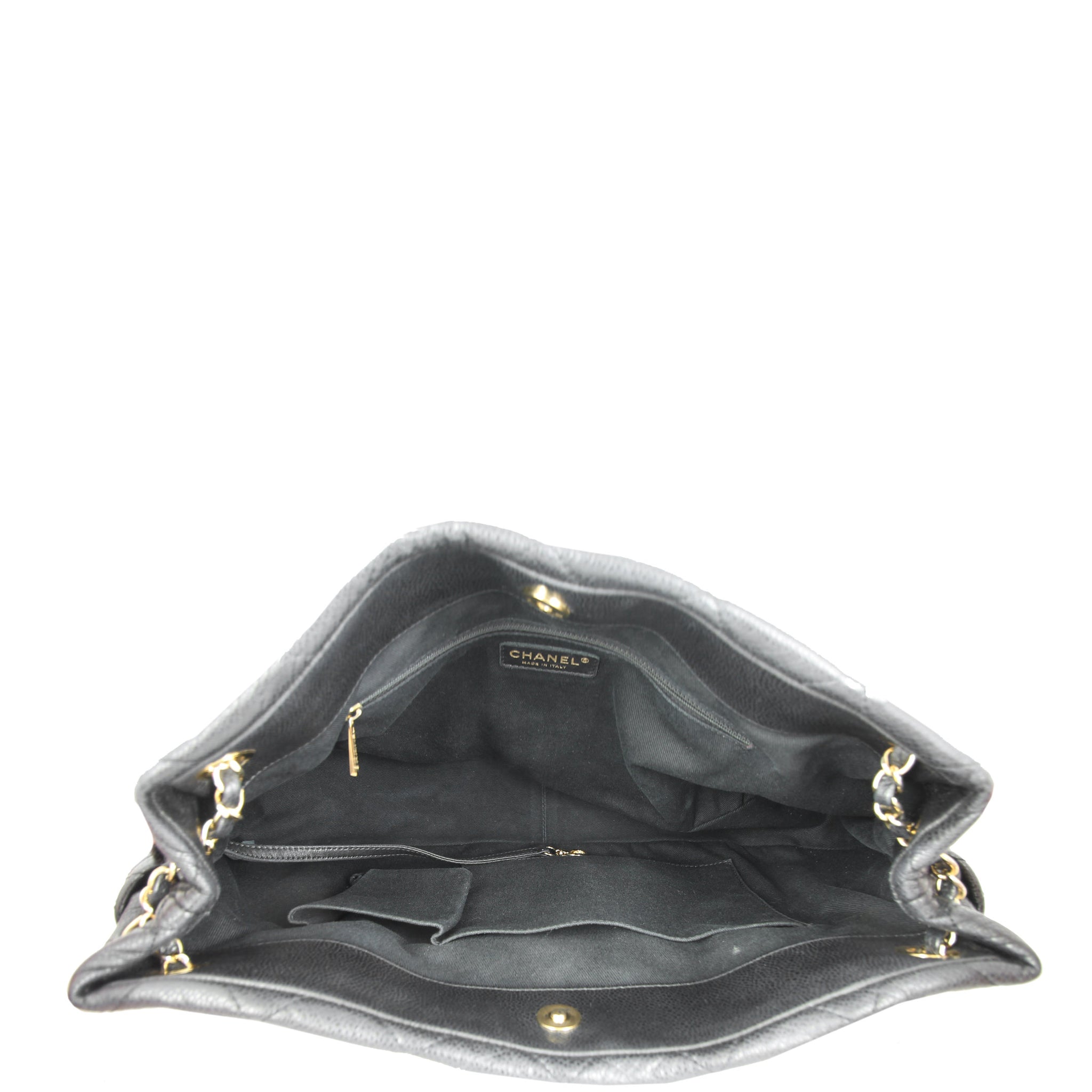 Chanel CC Timeless Tote Interior