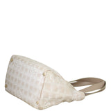 Chanel CC Travel Line Canvas Tote Corner