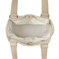 Chanel CC Travel Line Canvas Tote Whole interior