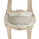 Chanel CC Travel Line Canvas Tote Whole Interior