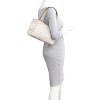 Chanel CC Travel Line Canvas Tote Mannequin