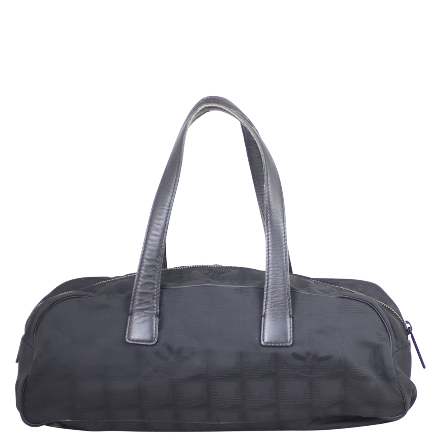 Chanel CC Travel Line Canvas Tote Back