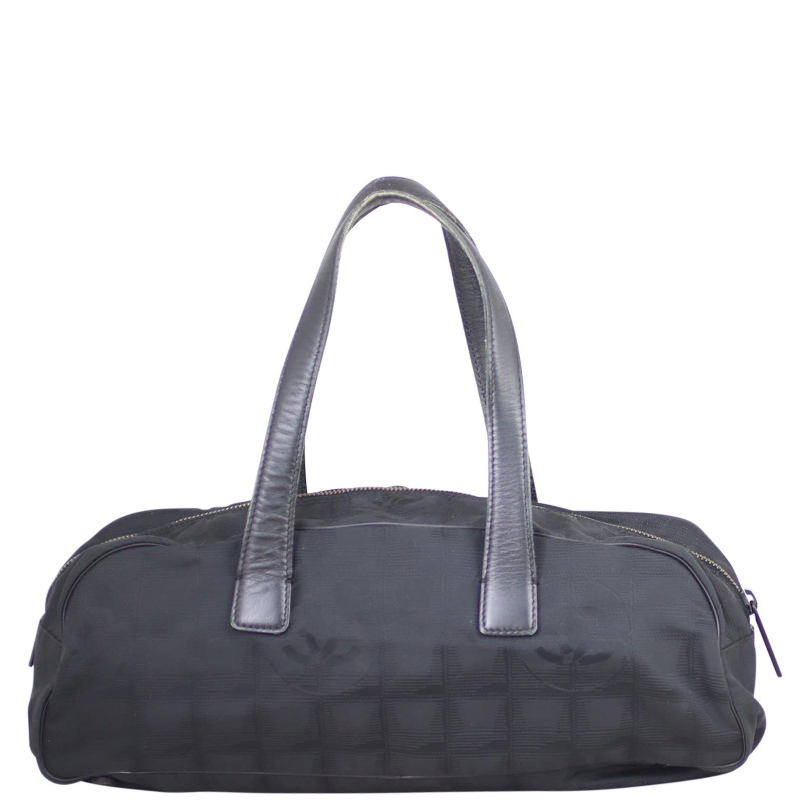 Chanel CC Travel Line Canvas Tote Back