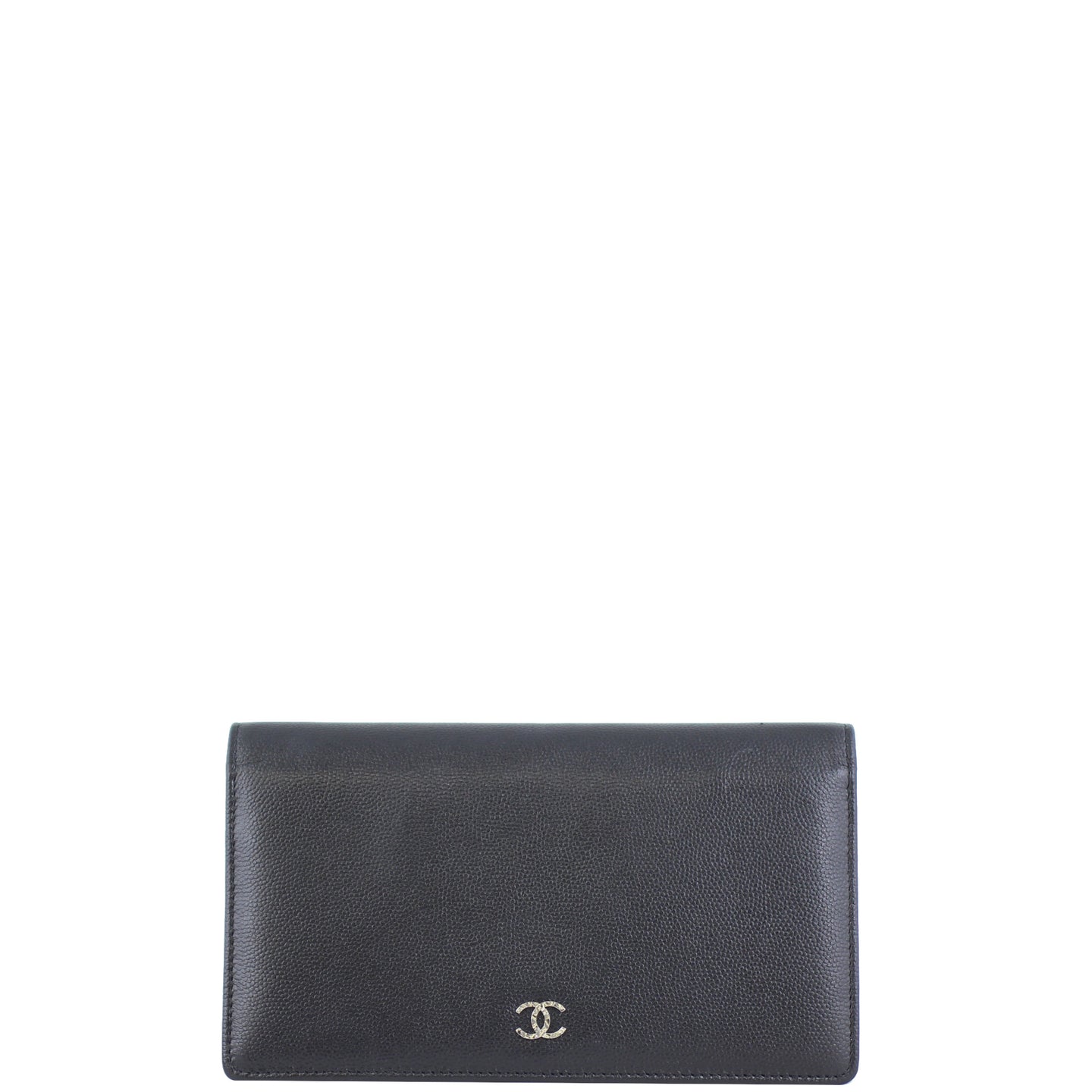 Chanel CC Yen Wallet Front
