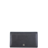 Chanel CC Yen Wallet Front