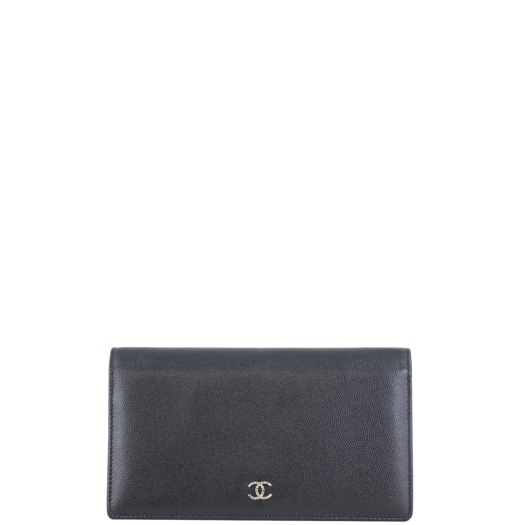 Chanel CC Yen Wallet Front