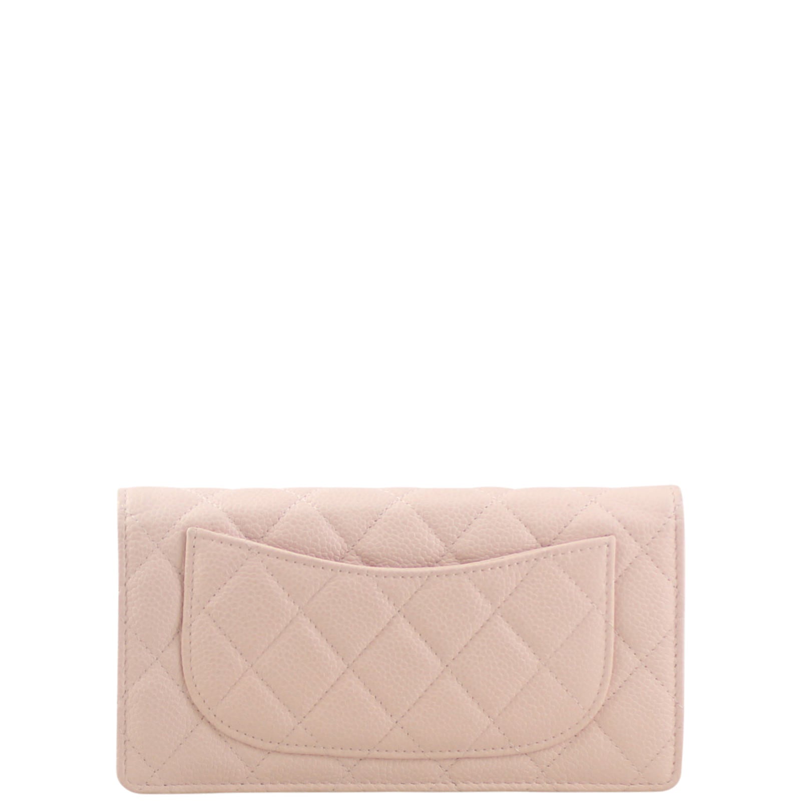 Chanel CC Yen Wallet Back