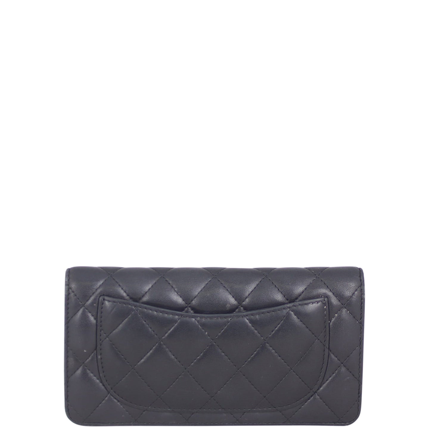 Chanel CC Yen Wallet Back