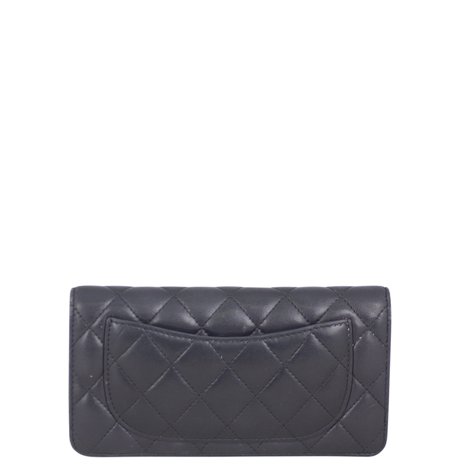 Chanel CC Yen Wallet Back