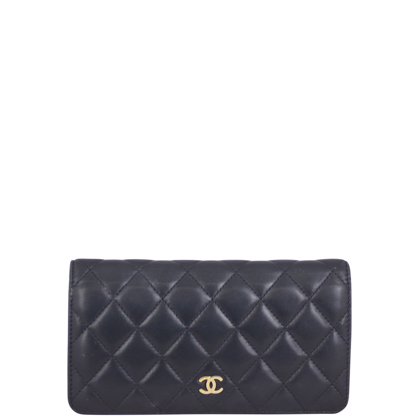 Chanel CC Yen Wallet Front