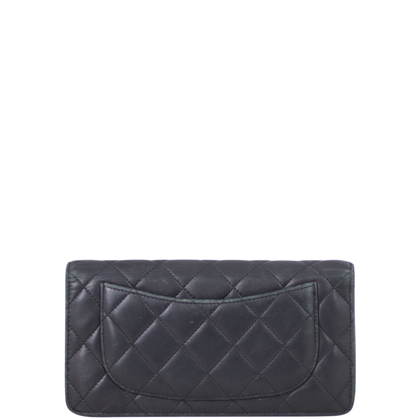 Chanel CC Yen Wallet back