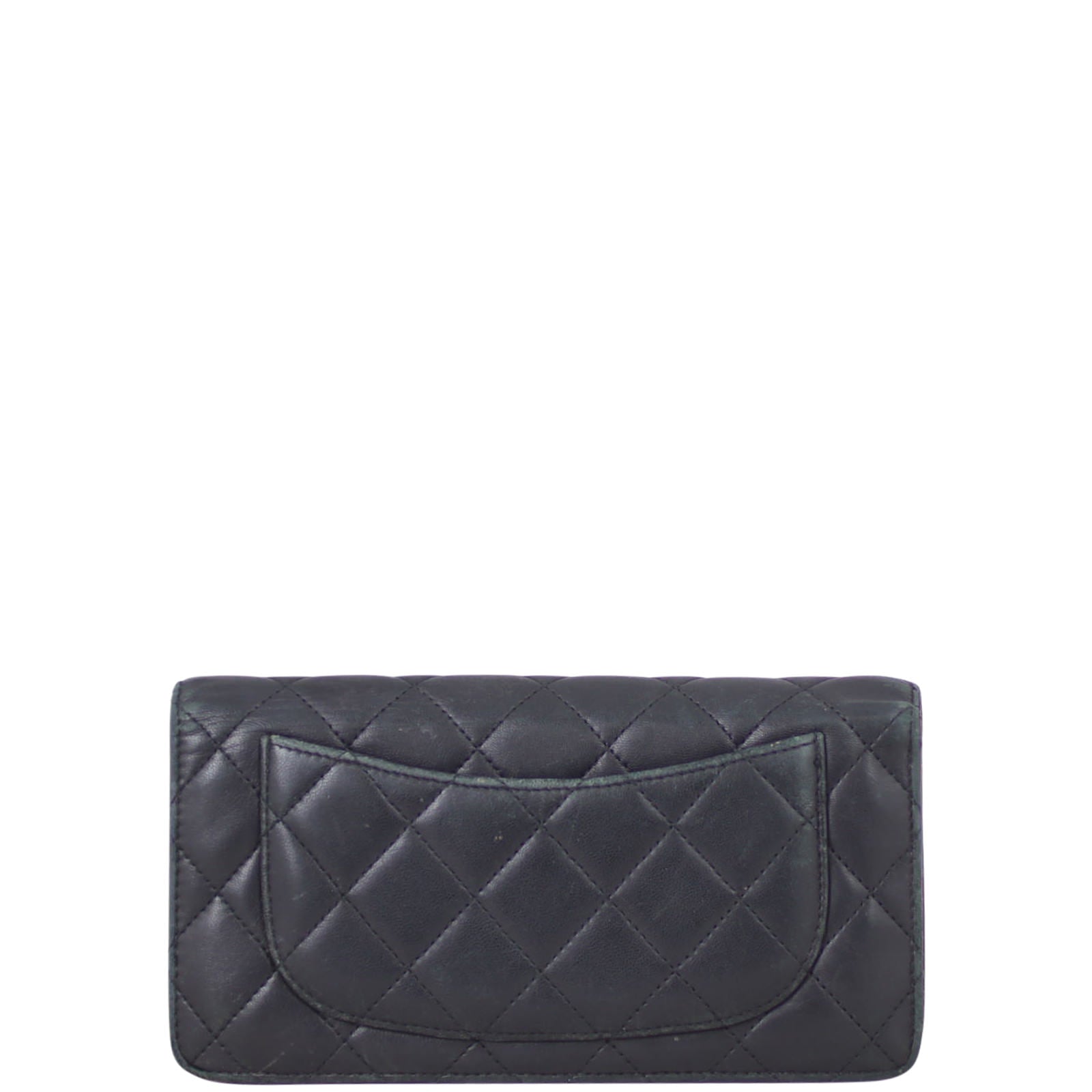 Chanel CC Yen Wallet back