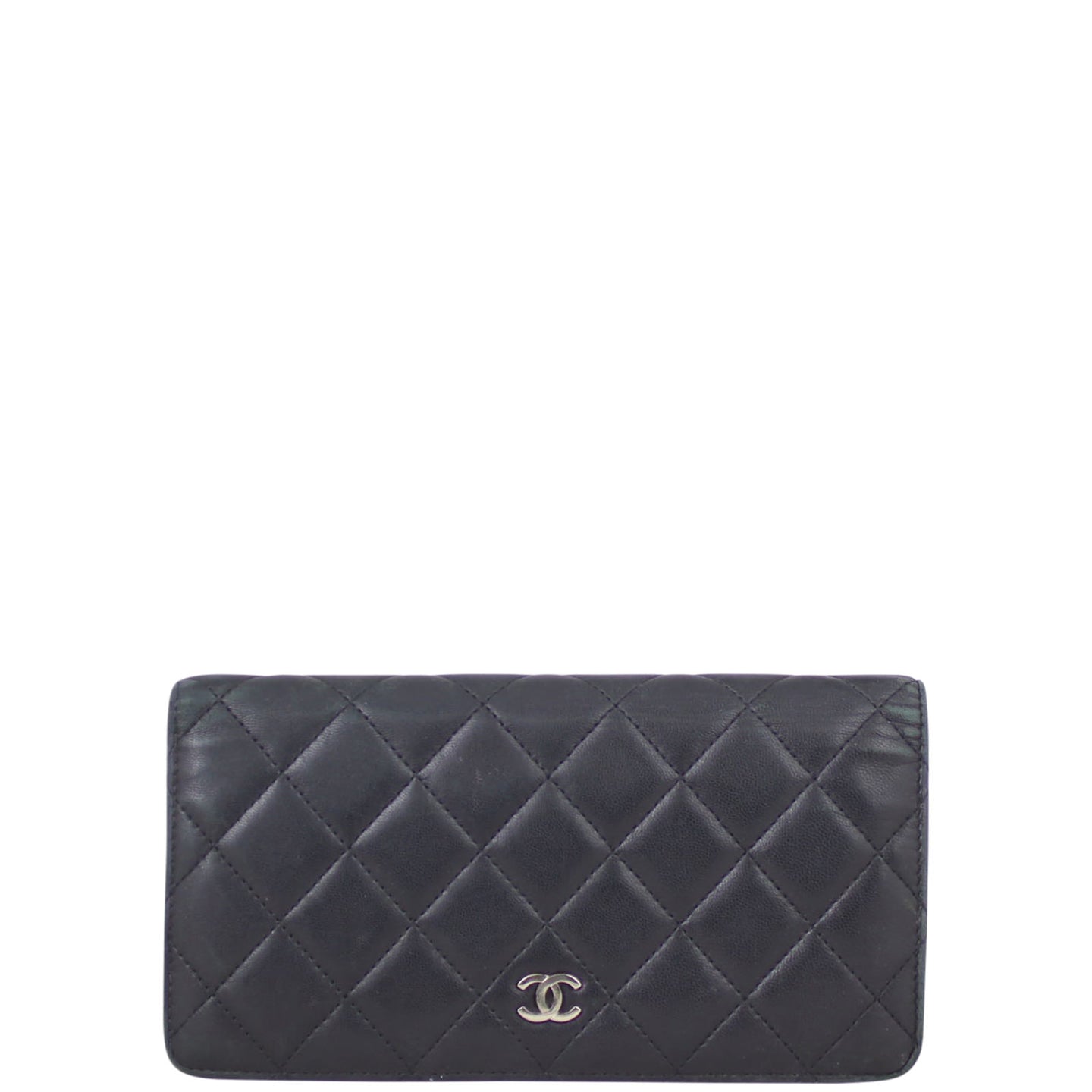 Chanel CC Yen Wallet front