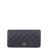 Chanel CC Yen Wallet front